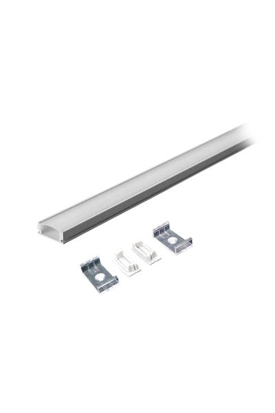 OEM Profil aluminiu pentru banda LED 2m 23.5mm x 10mm alb SKU-3367 V-tac