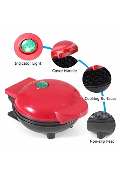 None Electric Mini Waffle Maker