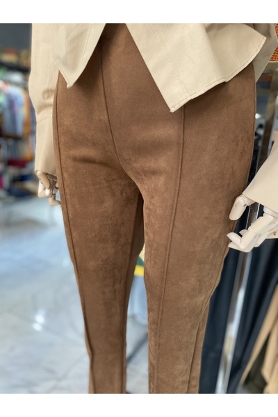 MODA Süet tayt pantolon