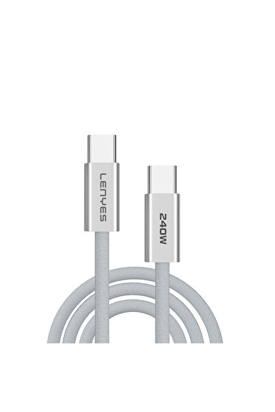 Lenyes LC550 Type-C to Type-C Hızlı Şarj Özellikli Data ve Şarj Kablosu 240W ...