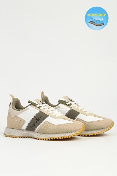 Benetton Men's Beige Sports Shoes Imported Bni-12114