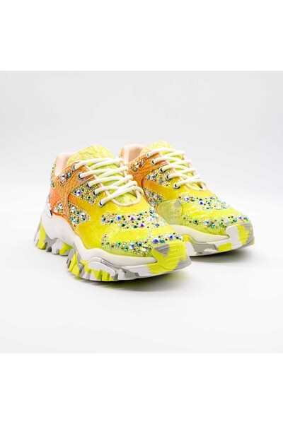 Joia Paris Sneakers Woman Jewel Yellow-Orange