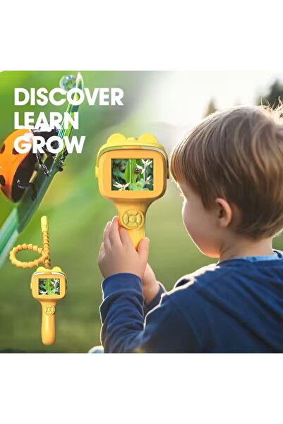 ALL PAPICKS Portable 1080p telescope camera for kids, snake camera - waterproof IP67, educational toy