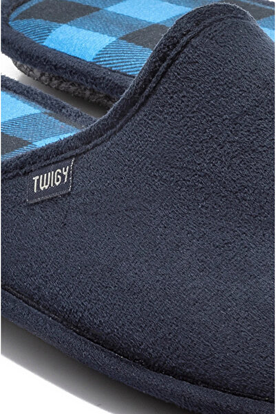 Twigy Pro Kare Men's Comfortable Lightweight Home Black Slippers 41/46