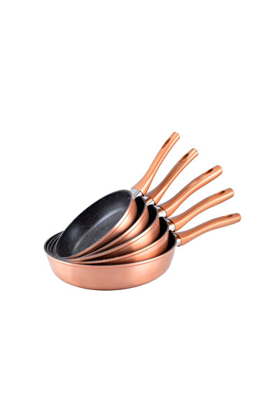 Perfect Home Non-Stick Marble Pan 22 cm Perfect Home, Copper