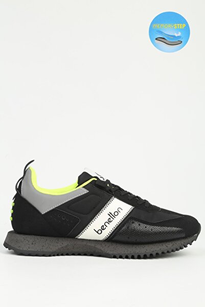 Benetton Ανδρικά Μαύρα Αθλητικά Παπούτσια ΕΙΝΑΙ ΕΞΑΡΤΗΜΑΤΑ ΕΞΑΡΤΗΜΑΤΑ BNI-12114