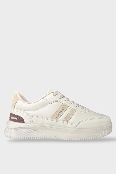 Liger Unisex Hafif Taban Günlük Rahat Spor Ayakkabı BEJ