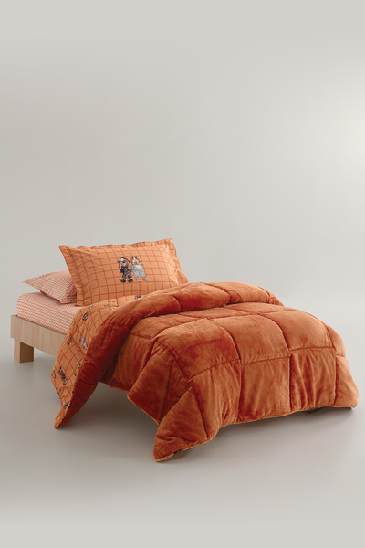 Yataş Nantes Single Triola Sleeping Set - Orange