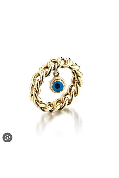 Hakan Güler Kuyumculuk 14 Ayar Altın Nazar Boncuklu Gurmet Yüzük