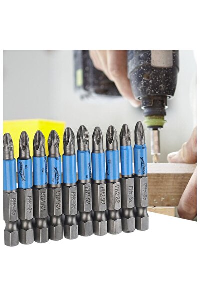 Flippy 10 броя противоплъзгащи магнитни глави за отвертки, 50 мм / 75 мм