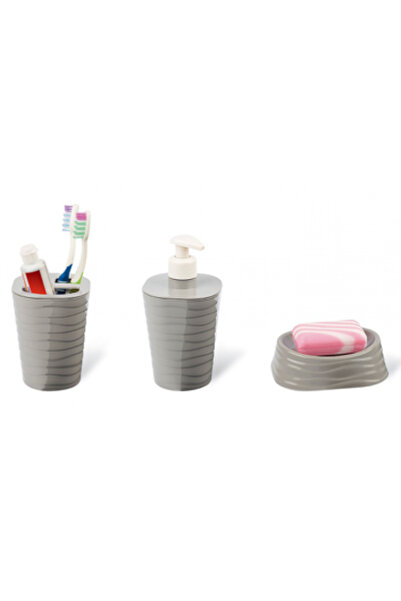 Raki Set pentru baie WELLE 3 piese KNAKI