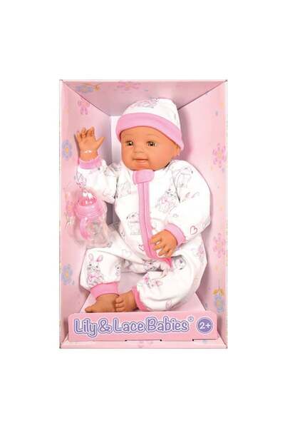 Lotus Soft-Bodied Baby Doll – Hispanic (No Hair) 18 Inch