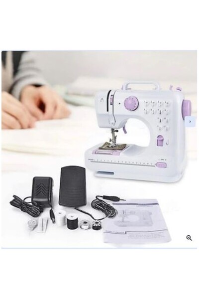 Flippy Шевна машина с аксесоари, FHSM-505 Бяла, 31x30x15 см