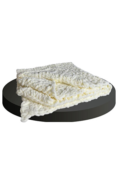 Uretti - غطاء أطفال من الغزل المنفوش بنقشة البقلاوة من روز 5142 3096