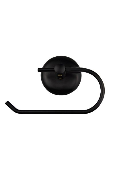 Raki Suport hartie igienica negru