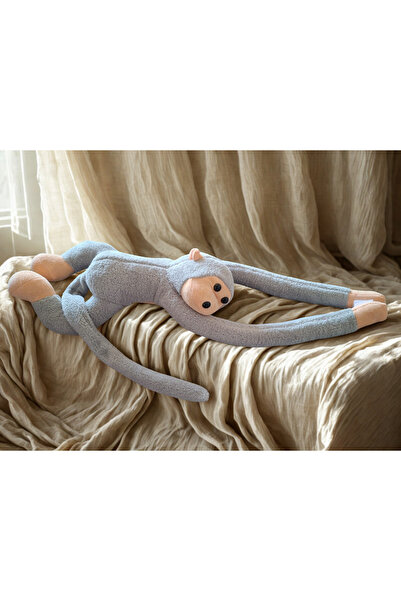 charisa Elleri Yapışan Oyun Ve Uyku Arkadaşı Peluş Maymun Oyuncak Sarılan Maymun