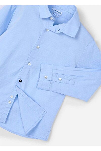MAYORAL Cămașă pentru băiat Ice Blue 4130
