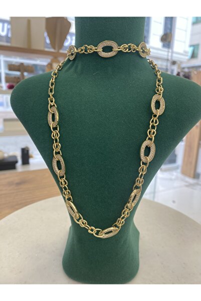 Ezgdesign XUPING 14K KAPLAMA KOLYE BİLEKLİK SET