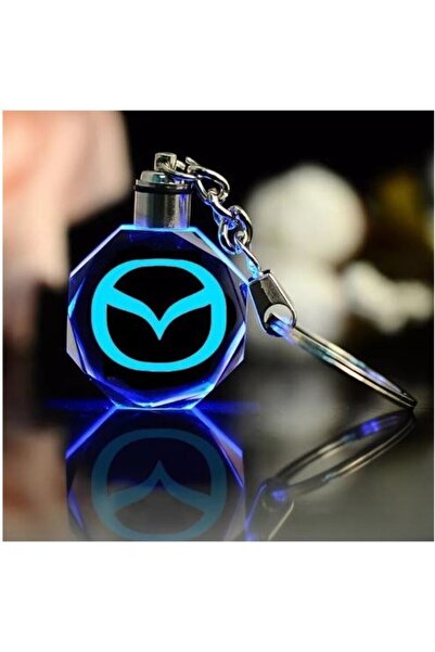 Flippy Κρυστάλλινη αλυσίδα κλειδιών αυτοκινήτου με LED - Λογότυπο MAZDA