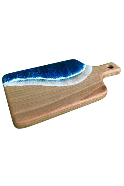 CVCWOOD Epoxy Resin Cutting Board and Serving Board 44 cm X 25 cm