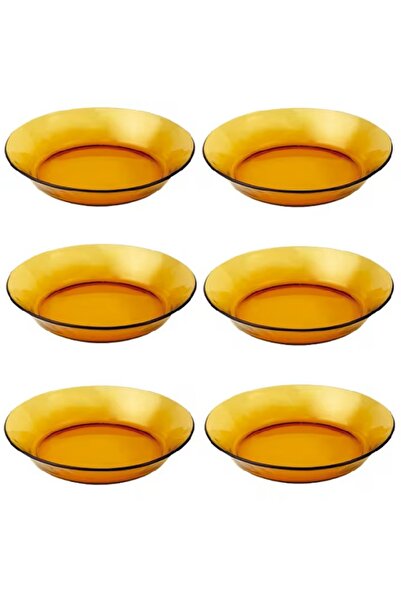 Duralex Set 6 farfurii adanci VERME 19,5cm sticla termorezistenta