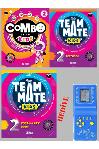 Team Elt Publishing TeamMate Kids SET 2. SINIF COMBO-TEST BOOK-VOCOBULRY2026 ...