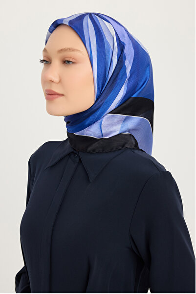 Schaless Göksel Gelgit - ساكس - وشاح جانجان بنمط أورورا - 90x90 سم