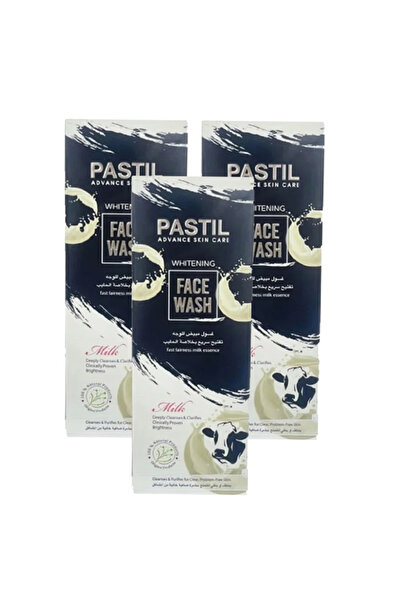 PASTIL باستيل حليب غسول الوجه 125 مل 3 حبه