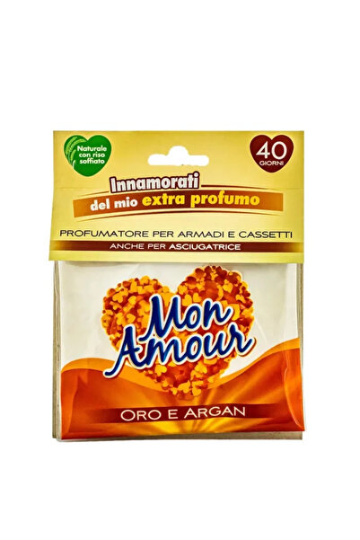 MON AMOR Saculet odorizant pentru dulap, sertar sau masina de uscat rufe Mon Amour Oro 12g