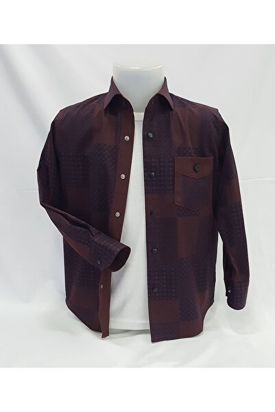 Louis Fabel New Season Long Sleeve Checkered Boys' Shirt