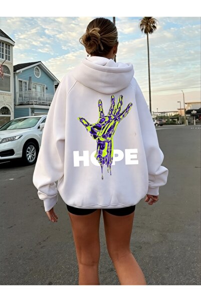 ArtYus Unisex Hope El Colored Special cu imprimeu Cotton supradimensionat cu ...