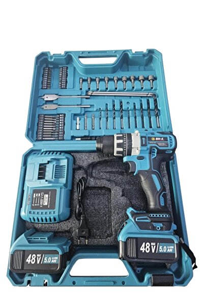 gold mercan Yeni Nesil Gold 48 Volt Kömürsüz Darbeli Şarjlı Matkap Seti Sarı ...