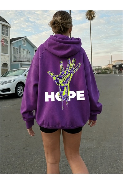ArtYus Unisex Hope El Colored Special cu imprimeu Cotton supradimensionat cu ...