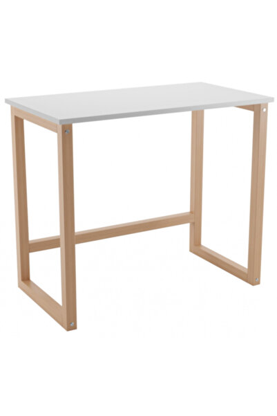 NOVOKIDS Folding Desk for Kids Novokids™ My First Computer Desk, Solid Wood Legs, 75x50x90 cm, with