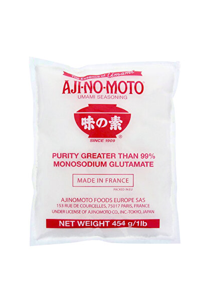 Top Ingrediente Ajinomoto – Monosodium Glutamate - Glutamat Monosodic - MSG – Puritate 99 % - 454 Gram