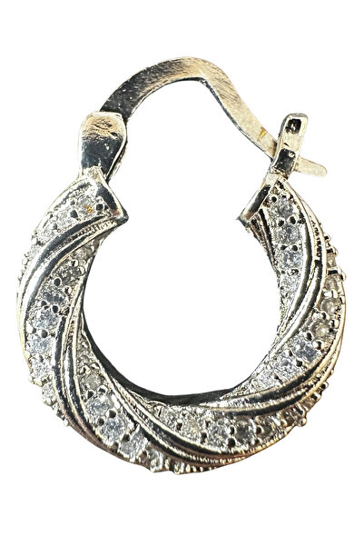 Uretti أقراط دائرية من الفولاذ الحجري الملتوى طراز IREM 3914