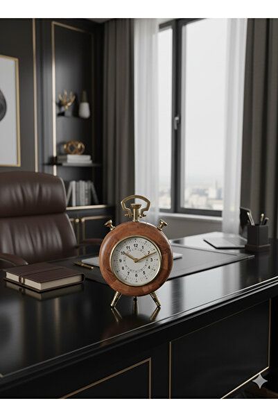 sfs elektrik saat masa işyeri hediyelik retro vintage saat 1 adet