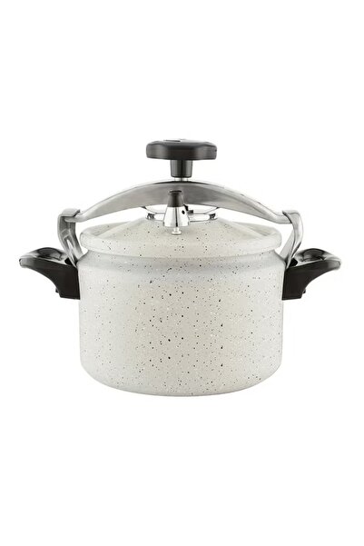 Generic Granite Pressure Cooker Pearl White 11Liters