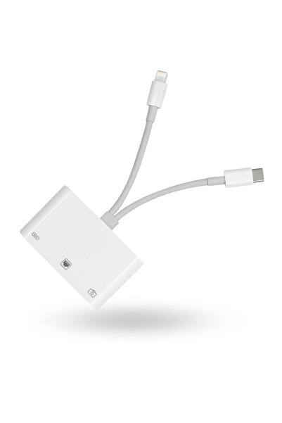 ForWhat Büro Ev Ofis Cihazları için Ios-UsbC-Ethernet-Cam Çevirici Adaptör