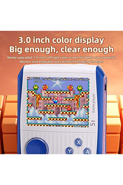 Generic Portable Retro Mini Game Console 666 Classic FC Games 3.0" Color Screen Best Gift