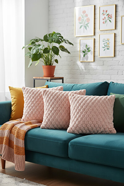 Go Veform Husă pentru pernă din păr de iepure moale, 2 bucăți, 45x45 Veformda...