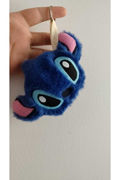 FAMEMUS ACCESSORY سلسلة مفاتيح ستيتش القطيفة مع الأذن مقاس 15 سم