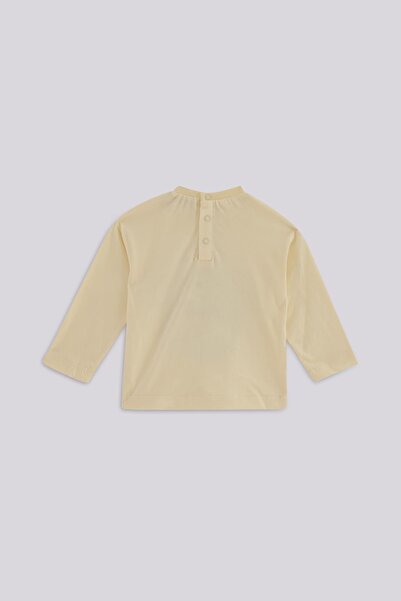 GB Baby Bg Store Baby Boy Ecru Tshirt