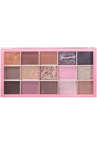 TECHNIC Unconditional 15 Shade Pan Pressed Pigment Eyeshadow Palette