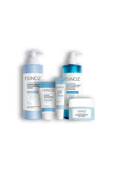 SİNOZ Pro Series 5-in-1 Dry Skin Set – Ultimate Hydration for All Skin Types