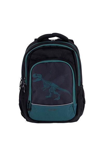 Strigo Misty+ Black Dinosaur Backpack PL004, 24L, 39X27X18cm