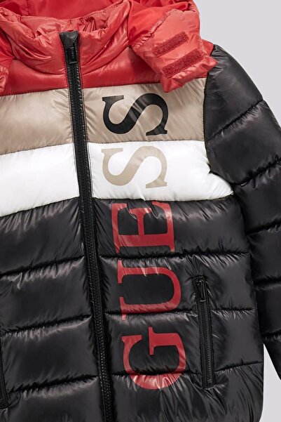 Guess Erkek Çocuk Siyah Mont