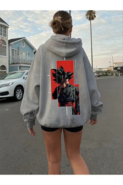 ArtYus Unisex Dragon Ball Colorat Special cu imprimeu Bumbac supradimensionat...