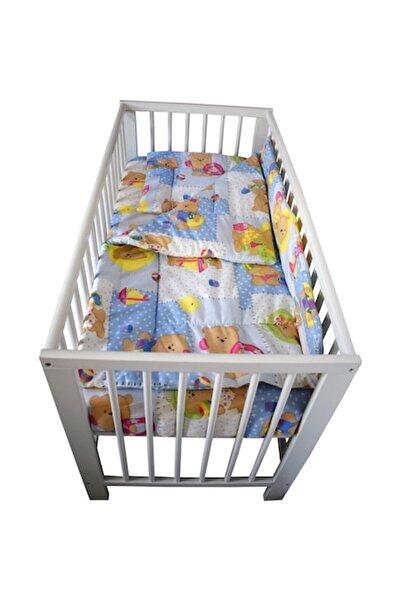 NOVOKIDS Baby Crib Bedding Novokids™ 100% Cotton, 3 Pieces, Universal Size, Includes Pillow, Bear Hat Model