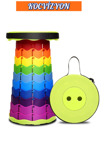 Genel Markalar Katlanır Taşınabilir Tabure Sandalye (150kg. Taşıma Kapasitesi) Okul- Kamp / Bahçe / Konser / Banyo